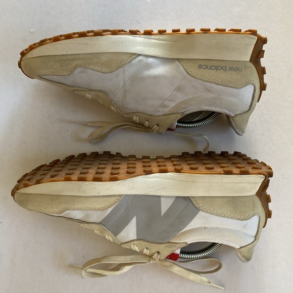 NEW BALANCE MS327STB Turtle Dove Munsell White Sneakers Men’s Size 10 US - Picture 5 of 9